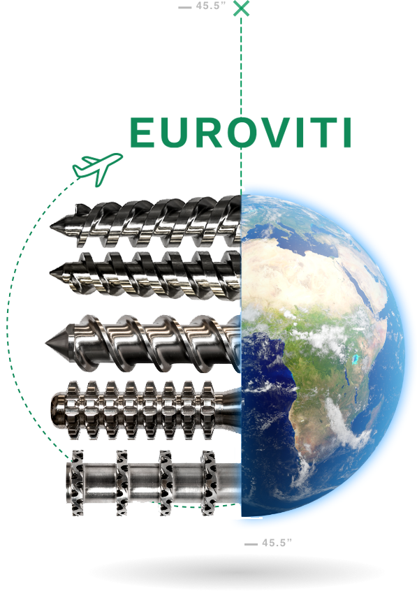 Gruppi plastificazione iniezione ed estrusione